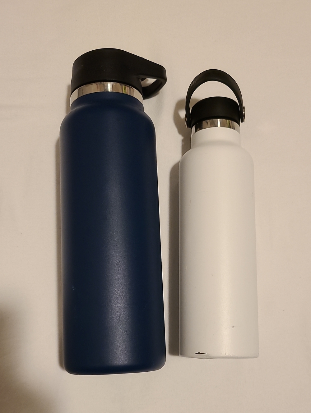 Hydro Flask Bottles, 40 oz Wide, 21 oz Standard Blue White - Picture 2 of 16